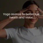 girl doing eye yoga