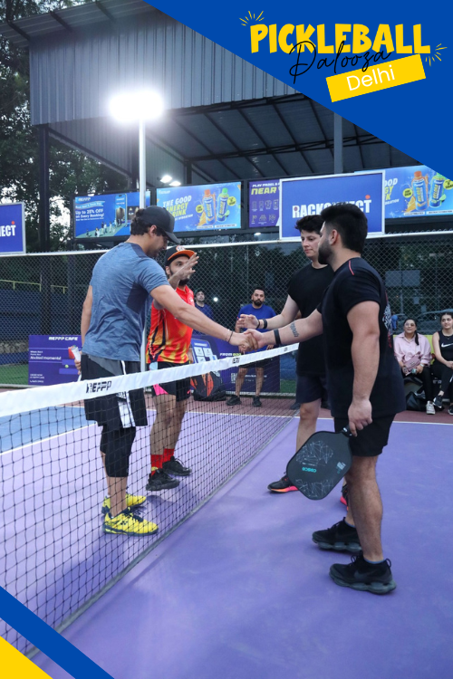 pickleball doubles in delhi