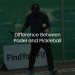 hitting padel ball