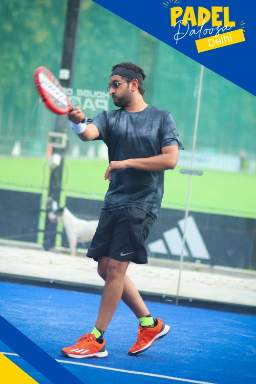 Playing Padel tournament REPPP, Mehrauli delhi